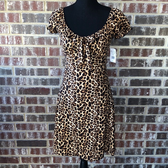 Altar'd State Dresses & Skirts - NWT! Altar’d State Leopard Print Dress!